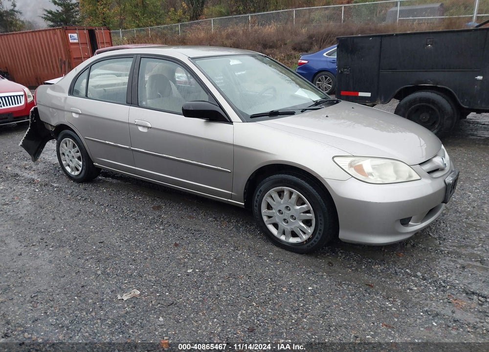 2004 HONDA CIVIC LX VIN: 1HGES16564L014886