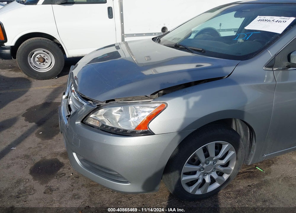 2013 NISSAN SENTRA SV VIN: 3N1AB7AP9DL638293