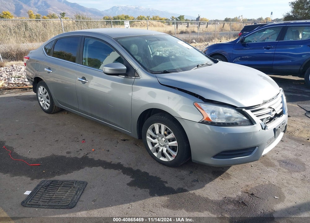 2013 NISSAN SENTRA SV VIN: 3N1AB7AP9DL638293