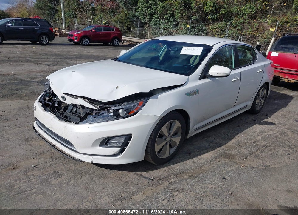 2015 KIA OPTIMA HYBRID EX VIN: KNAGN4AD1F5091703