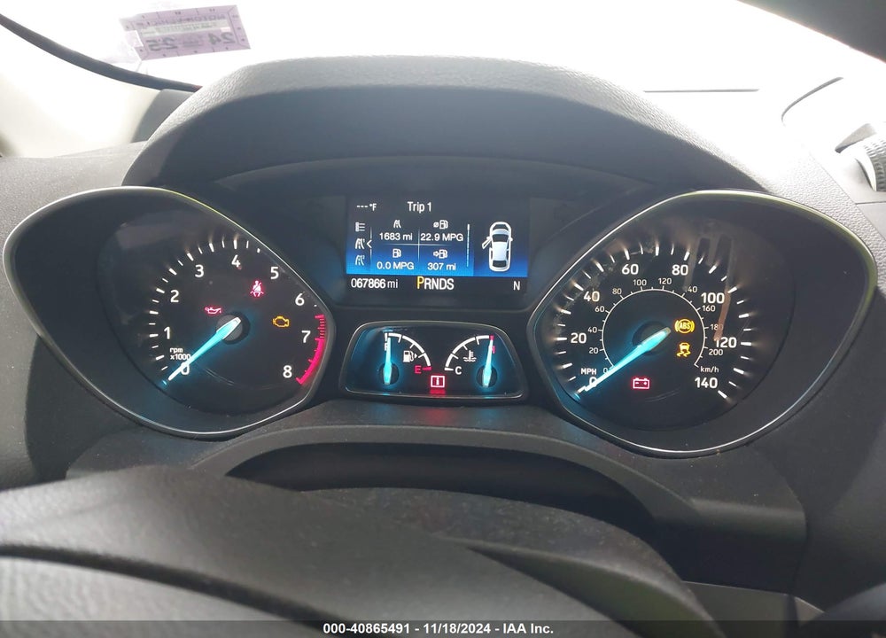 2017 FORD ESCAPE SE VIN: 1FMCU9GD6HUE41937
