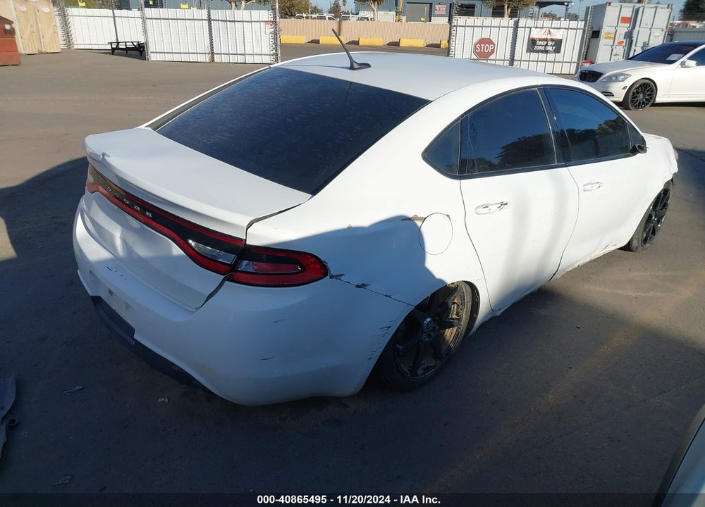 2015 DODGE DART SXT VIN: 1C3CDFBB1FD351170
