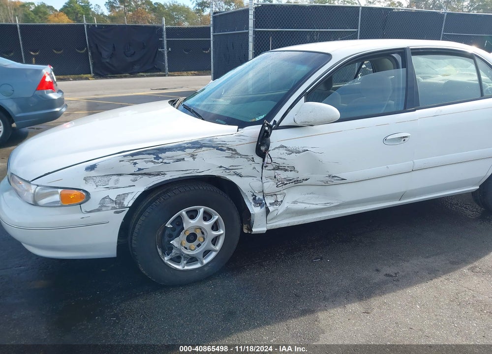 2000 BUICK CENTURY CUSTOM VIN: 2G4WS52J3Y1140014