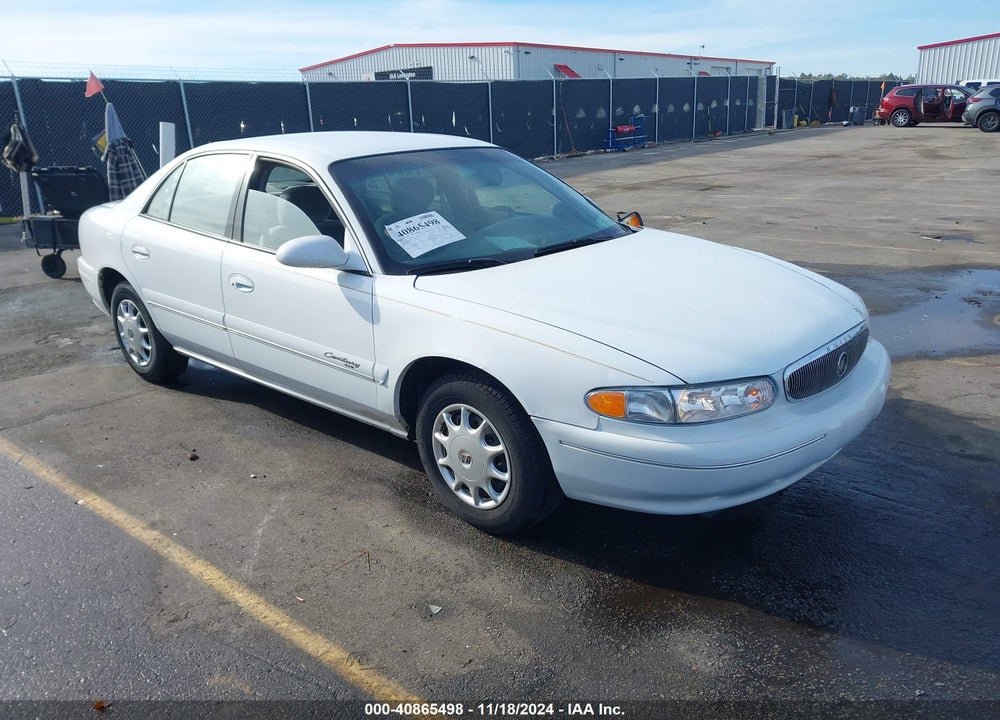 2000 BUICK CENTURY CUSTOM VIN: 2G4WS52J3Y1140014