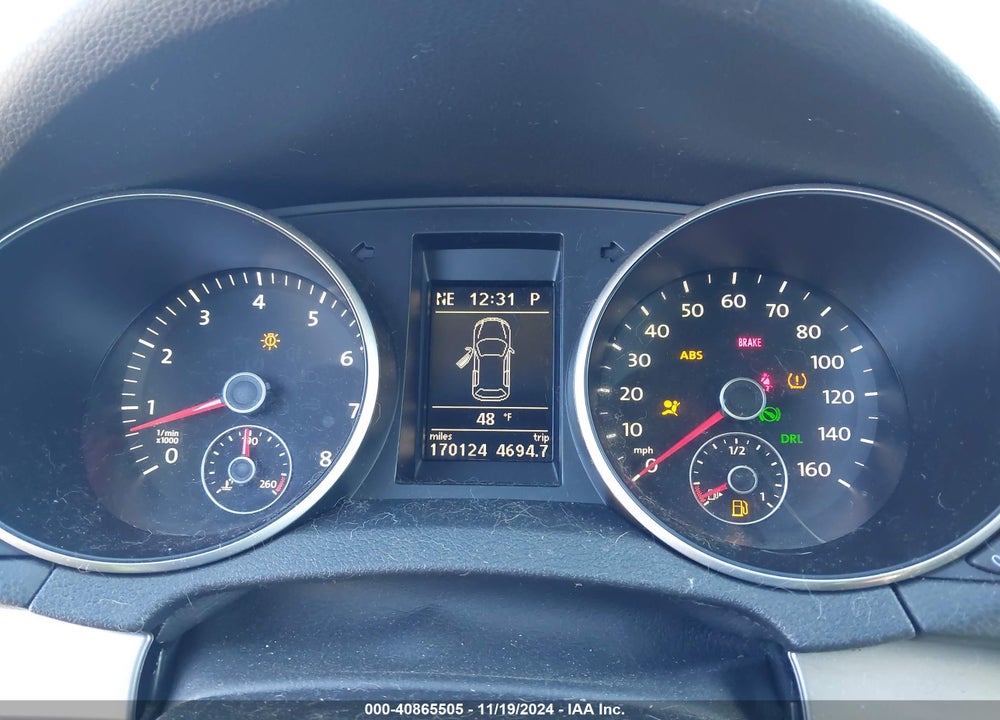 2010 VOLKSWAGEN GOLF 2-DOOR VIN: WVWBB7AJXAW199012