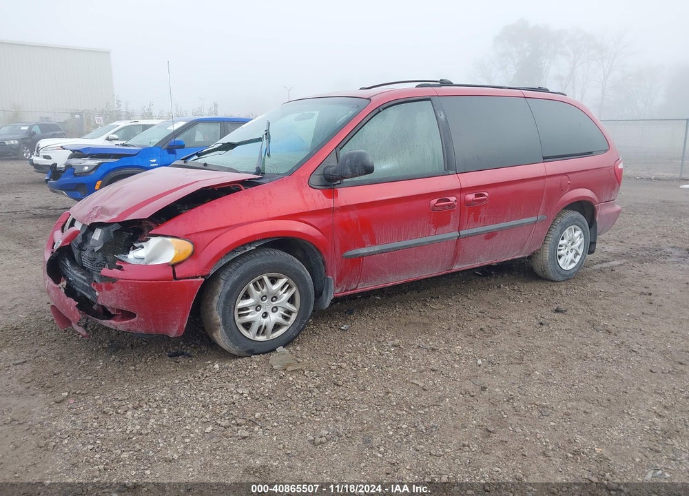 2002 DODGE GRAND CARAVAN SPORT VIN: 1B8GP44372B525548