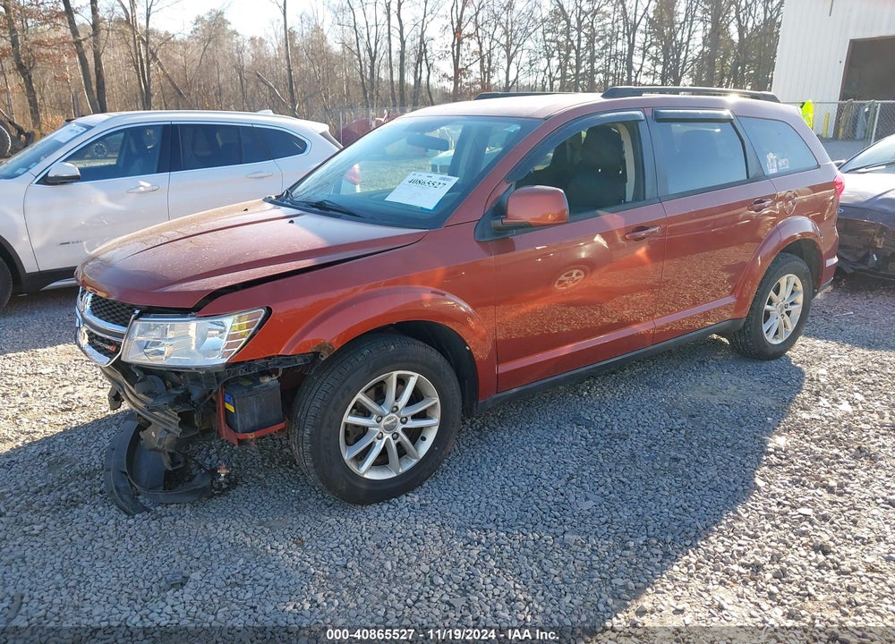 2014 DODGE JOURNEY SXT VIN: 3C4PDDBG3ET128019