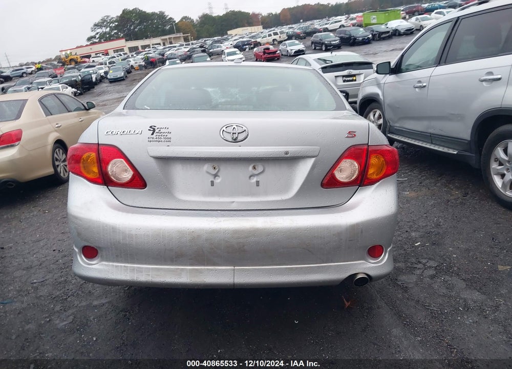 2009 TOYOTA COROLLA S VIN: 1NXBU40E89Z050193