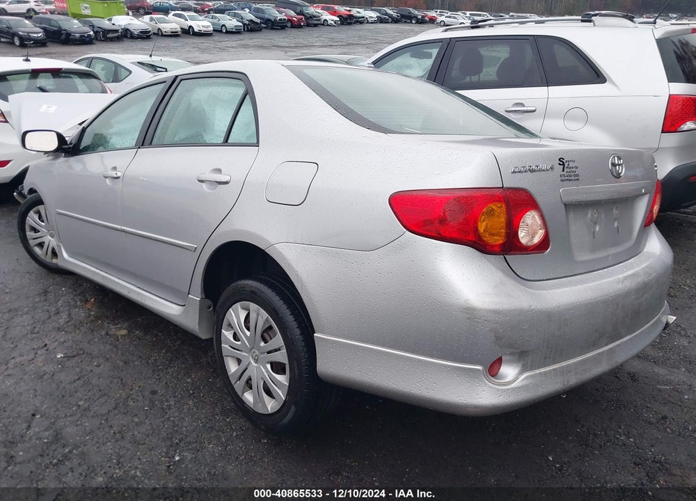 2009 TOYOTA COROLLA S VIN: 1NXBU40E89Z050193