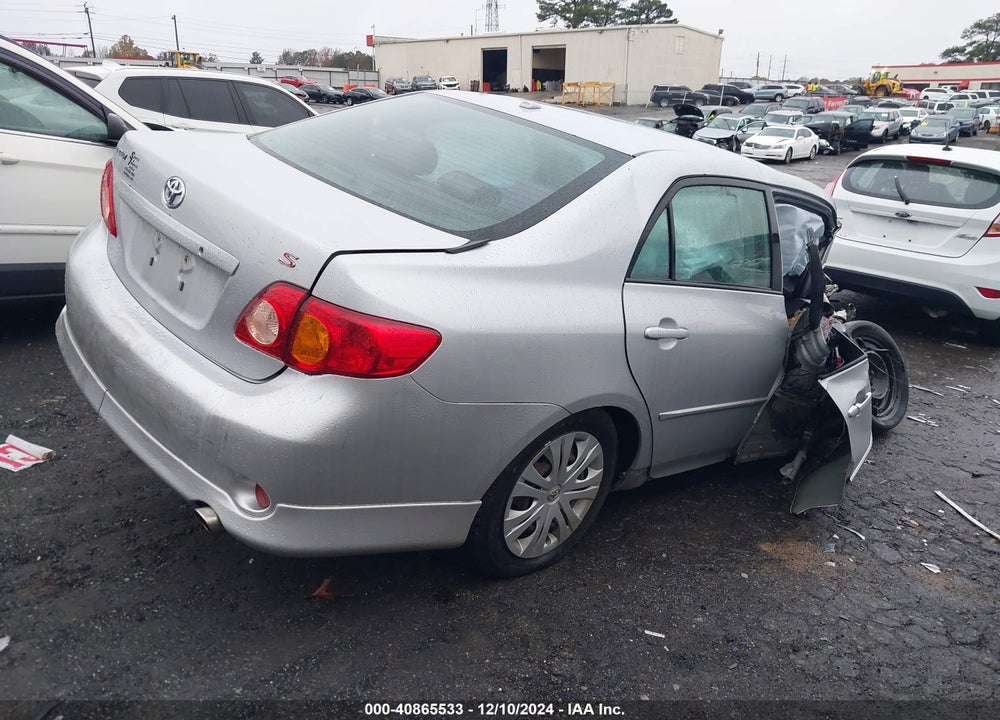 2009 TOYOTA COROLLA S VIN: 1NXBU40E89Z050193