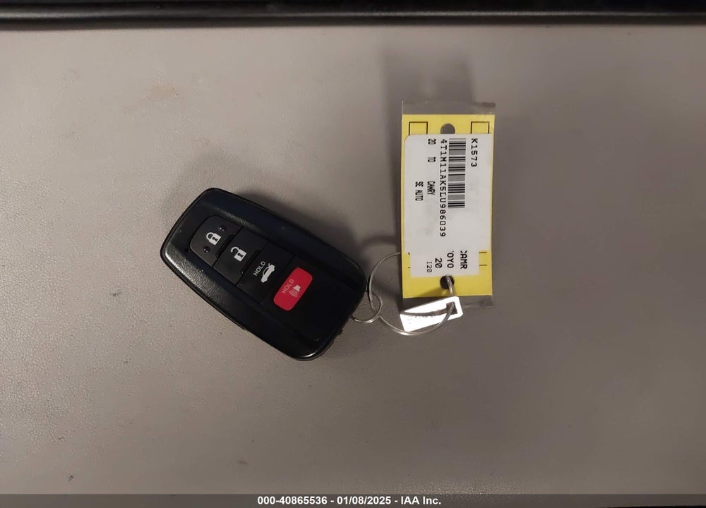2020 TOYOTA CAMRY SE VIN: 4T1M11AK5LU986039