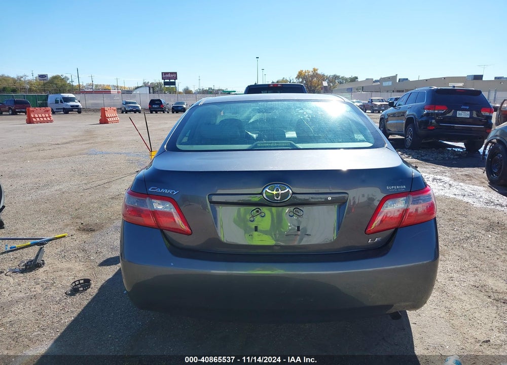 2009 TOYOTA CAMRY LE VIN: 4T4BE46K89R115110
