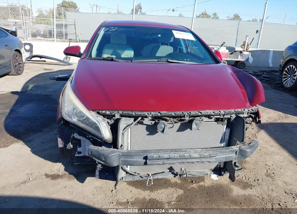 2016 HYUNDAI SONATA SE VIN: 5NPE24AF8GH318262