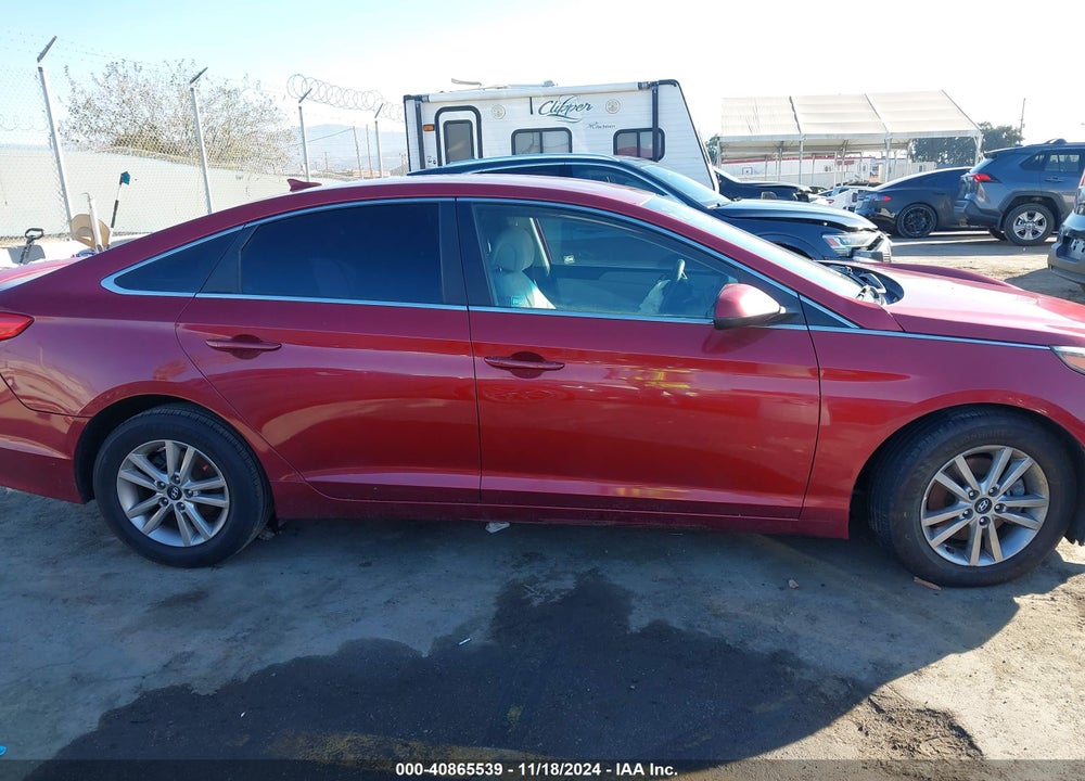 2016 HYUNDAI SONATA SE VIN: 5NPE24AF8GH318262
