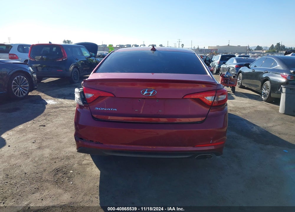 2016 HYUNDAI SONATA SE VIN: 5NPE24AF8GH318262