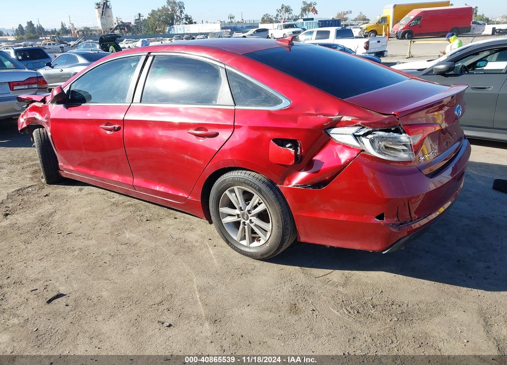 2016 HYUNDAI SONATA SE VIN: 5NPE24AF8GH318262