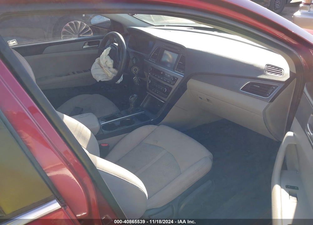 2016 HYUNDAI SONATA SE VIN: 5NPE24AF8GH318262
