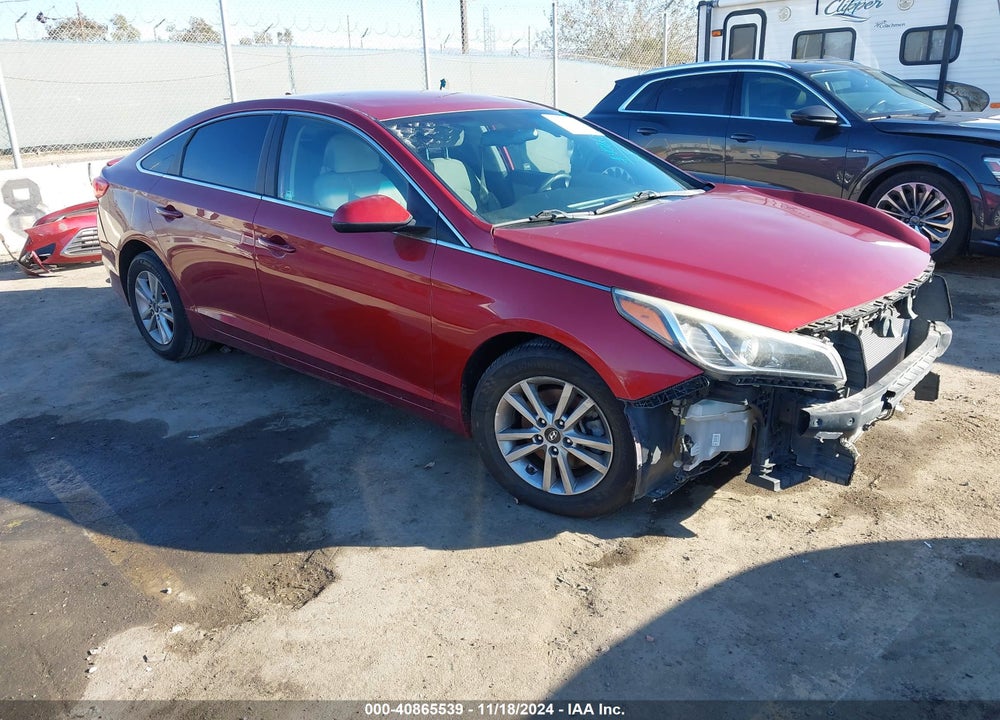 2016 HYUNDAI SONATA SE VIN: 5NPE24AF8GH318262