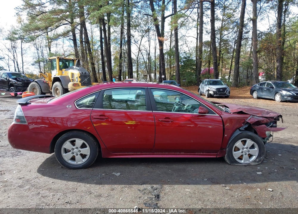 2009 CHEVROLET IMPALA LT VIN: 2G1WT57K691231971
