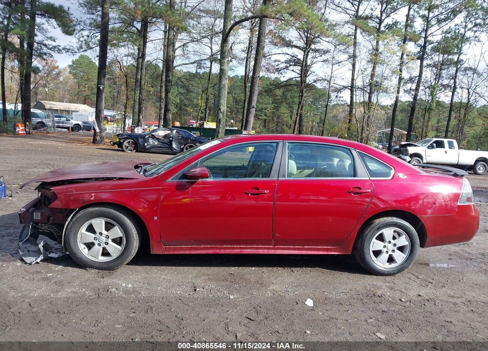 2009 CHEVROLET IMPALA LT VIN: 2G1WT57K691231971