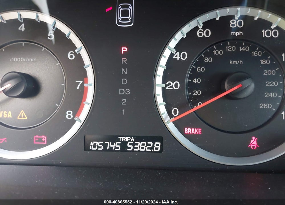 2008 HONDA ACCORD 3.5 EX-L VIN: 1HGCS228X8A012816