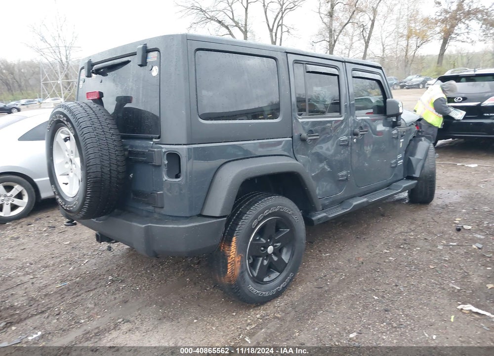 2017 JEEP WRANGLER UNLIMITED SPORT 4X4 VIN: 1C4BJWDG8HL617236