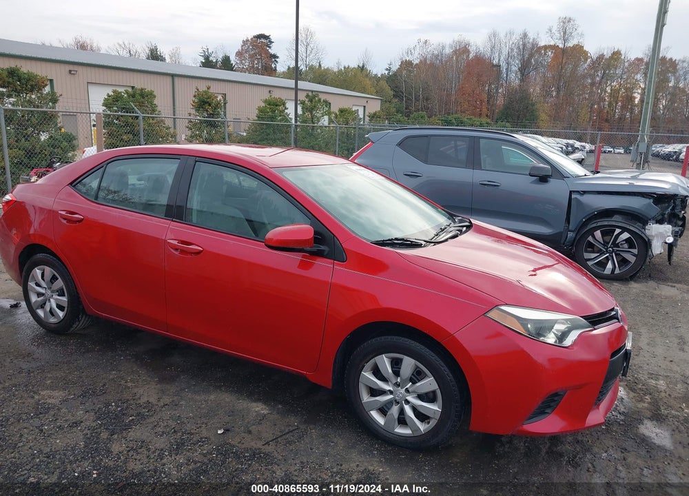2014 TOYOTA COROLLA LE VIN: 2T1BURHE6EC137071