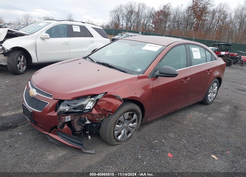 2012 CHEVROLET CRUZE LS VIN: 1G1PC5SH3C7315689