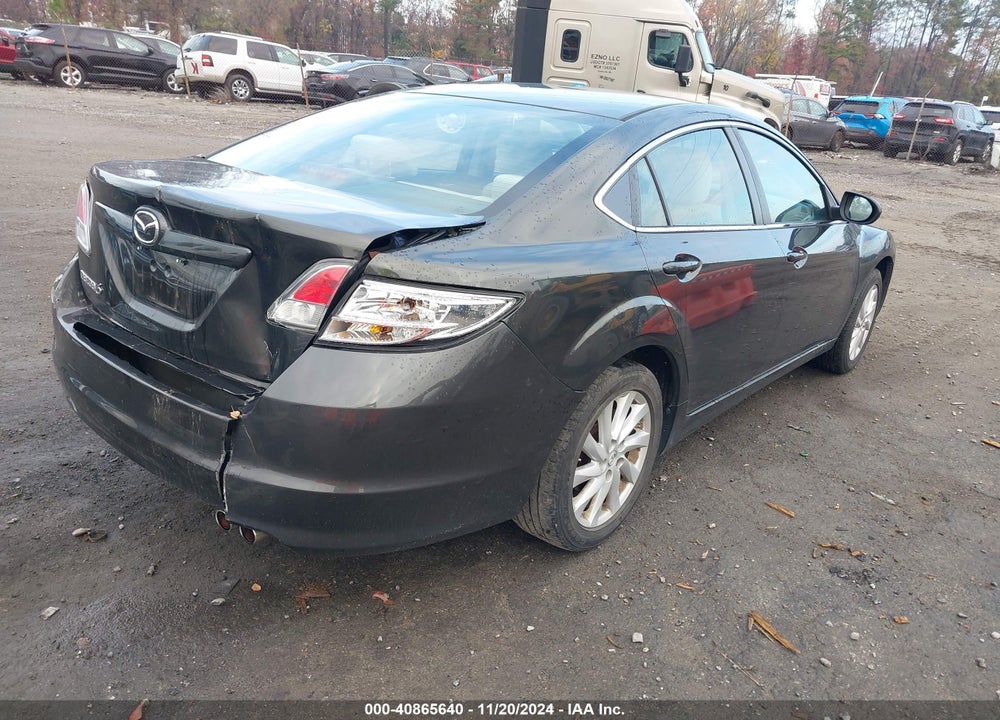 2013 MAZDA 6 I TOURING VIN: 1YVHZ8DH9D5M02447