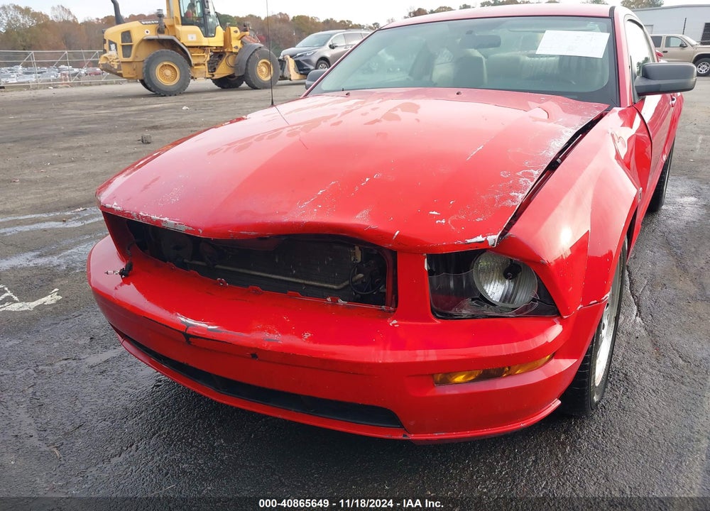 2006 FORD MUSTANG GT VIN: 1ZVFT82H365132620