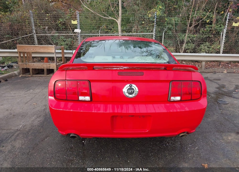 2006 FORD MUSTANG GT VIN: 1ZVFT82H365132620