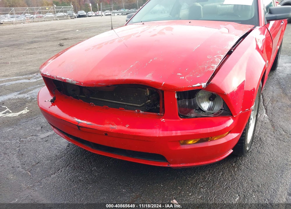 2006 FORD MUSTANG GT VIN: 1ZVFT82H365132620