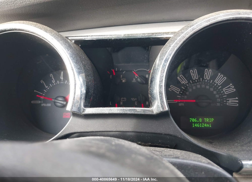 2006 FORD MUSTANG GT VIN: 1ZVFT82H365132620