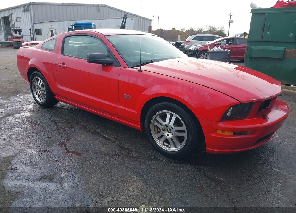 2006 FORD MUSTANG GT VIN: 1ZVFT82H365132620