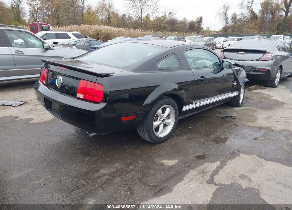 2007 FORD MUSTANG V6 DELUXE/V6 PREMIUM VIN: 1ZVFT80N575281198