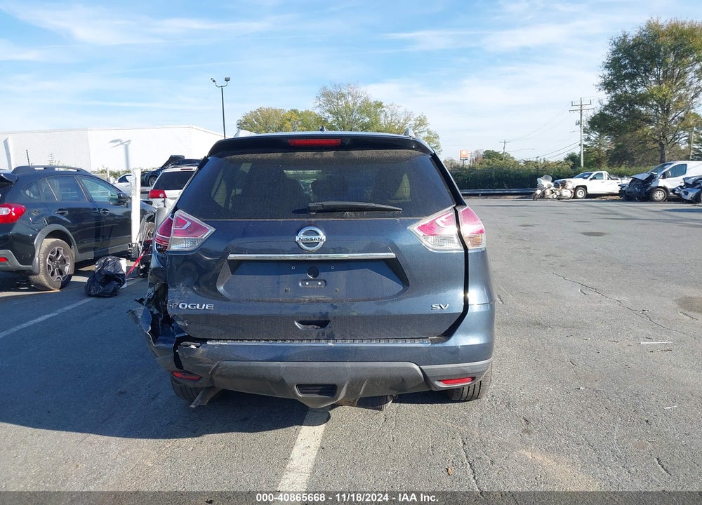 2016 NISSAN ROGUE SV VIN: 5N1AT2MT4GC891054