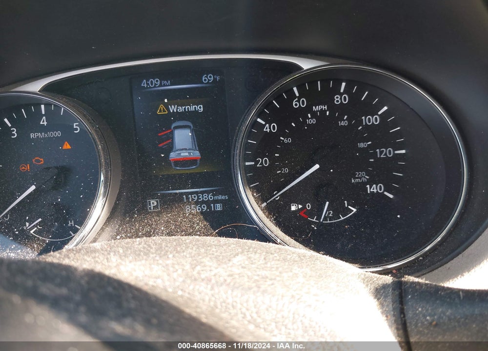 2016 NISSAN ROGUE SV VIN: 5N1AT2MT4GC891054