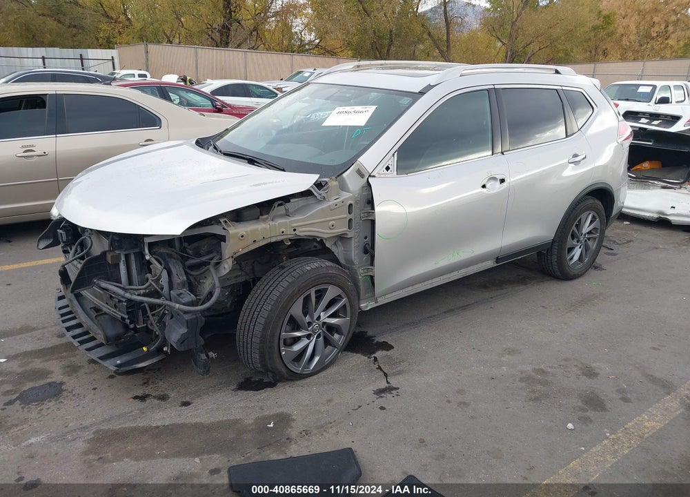 2016 NISSAN ROGUE SL VIN: 5N1AT2MV3GC747514