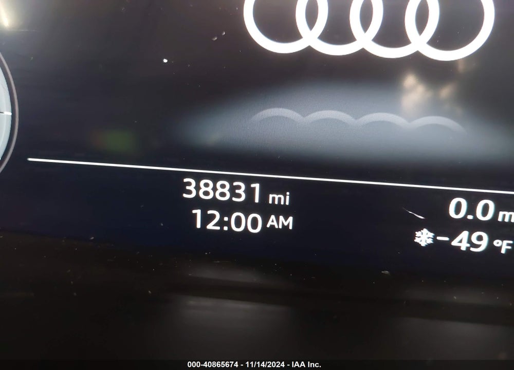 2020 AUDI Q3 PREMIUM PLUS 45 TFSI S LINE QUATTRO TIPTRONIC VIN: WA1EECF38L1036764