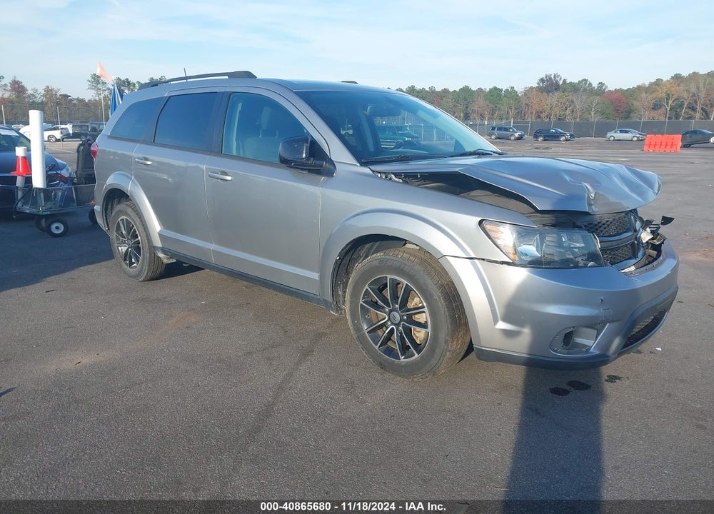 2018 DODGE JOURNEY SXT VIN: 3C4PDCBG6JT526376