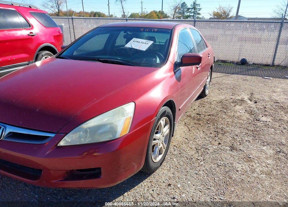 2007 HONDA ACCORD 2.4 SE VIN: 1HGCM56337A165563