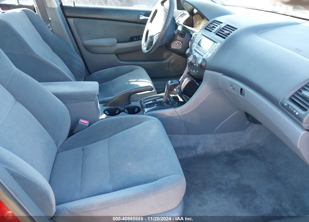 2007 HONDA ACCORD 2.4 SE VIN: 1HGCM56337A165563