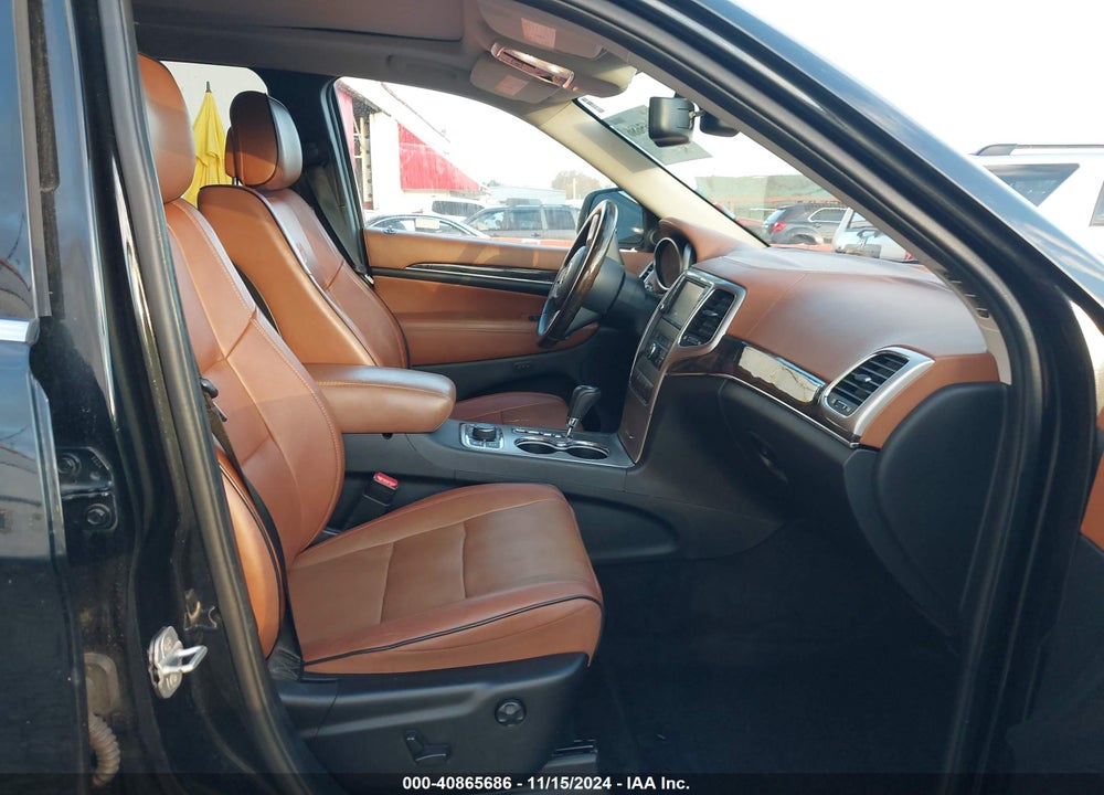 2012 JEEP GRAND CHEROKEE OVERLAND VIN: 1C4RJFCT5CC191947