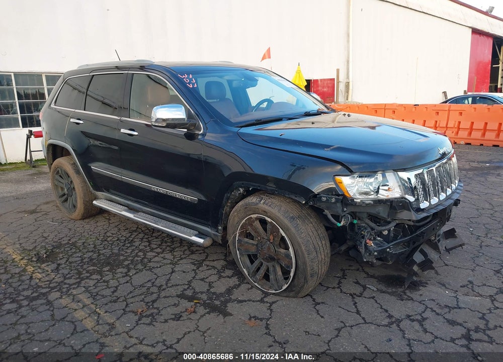 2012 JEEP GRAND CHEROKEE OVERLAND VIN: 1C4RJFCT5CC191947