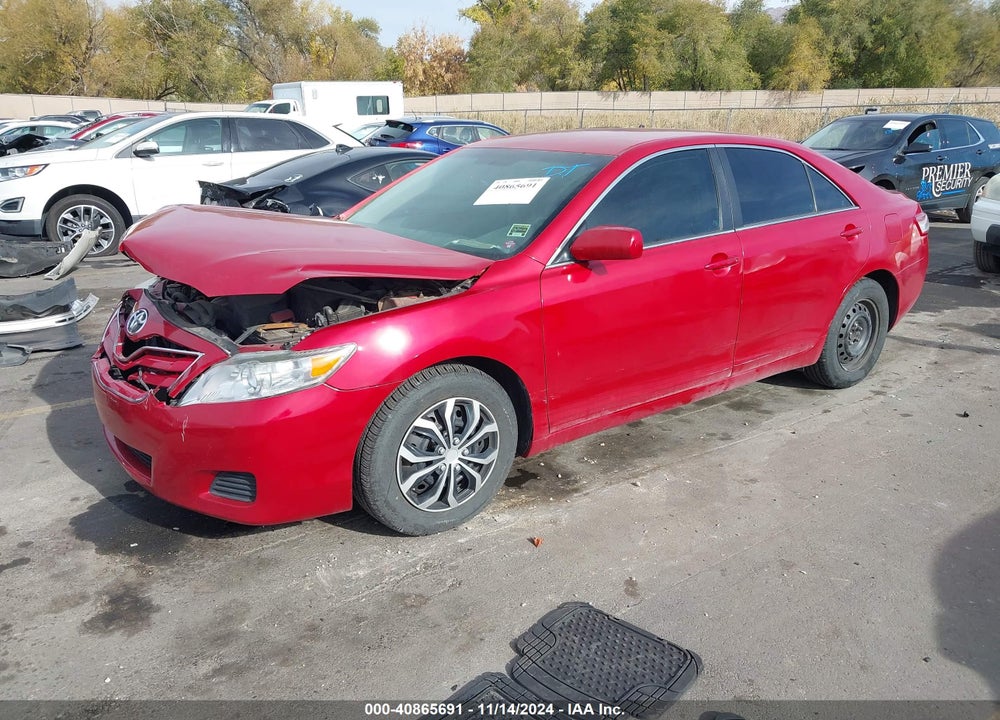 2010 TOYOTA CAMRY LE VIN: 4T1BF3EK3AU078748