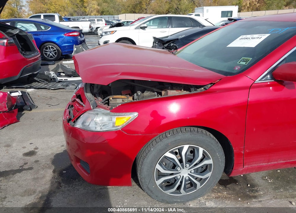 2010 TOYOTA CAMRY LE VIN: 4T1BF3EK3AU078748
