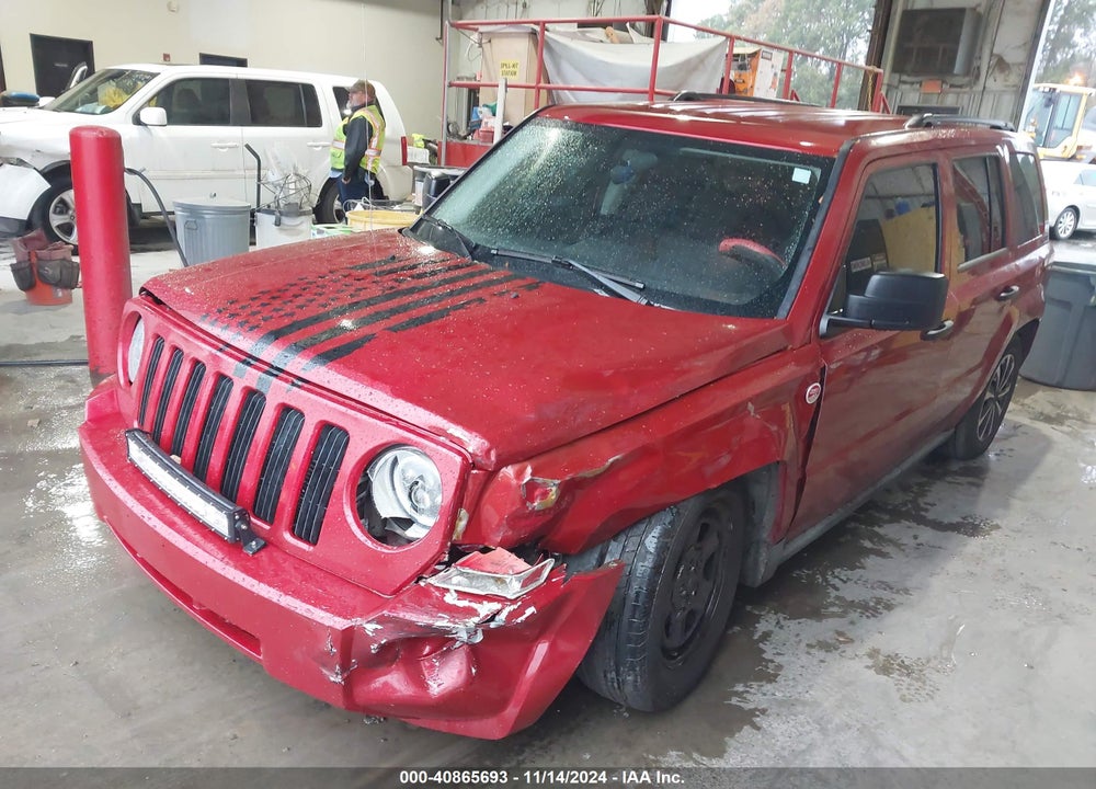 2009 JEEP PATRIOT SPORT VIN: 1J4FF28B19D242239