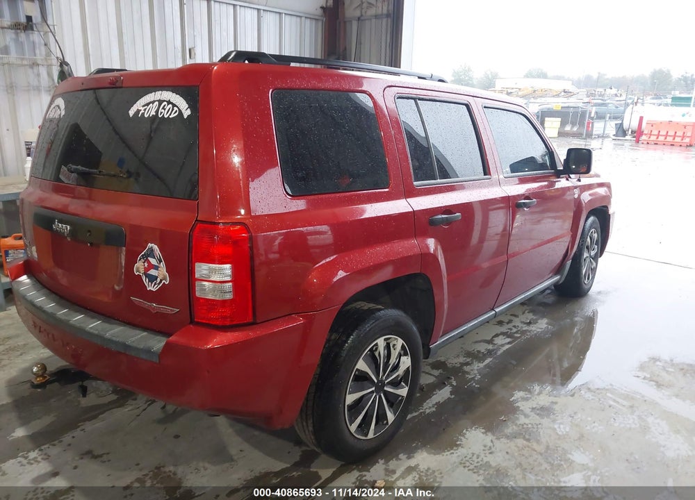 2009 JEEP PATRIOT SPORT VIN: 1J4FF28B19D242239