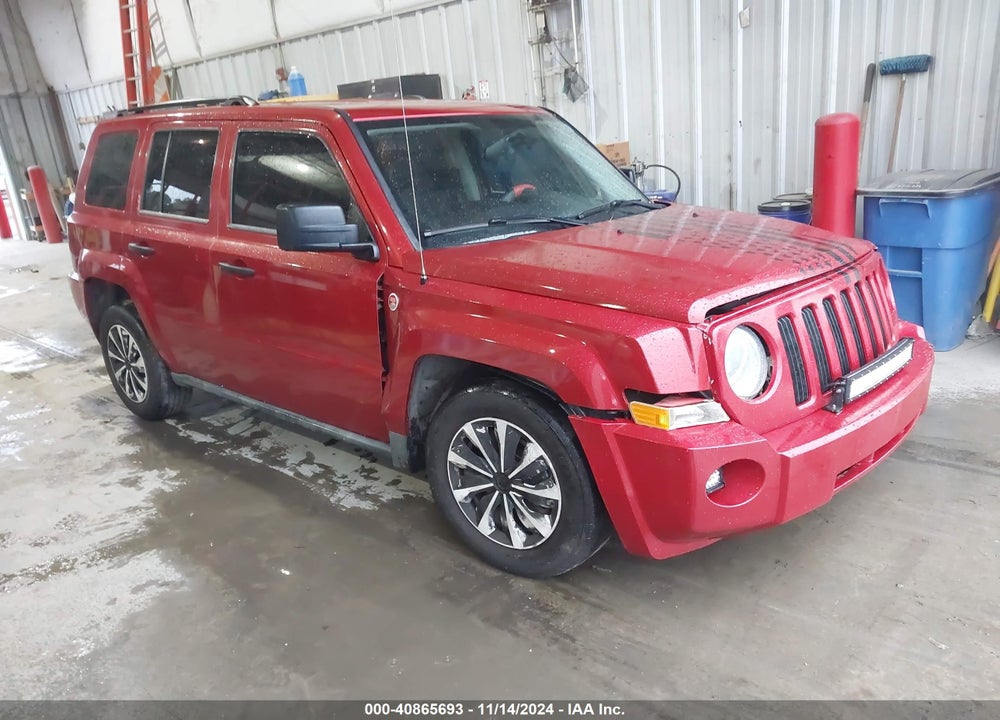 2009 JEEP PATRIOT SPORT VIN: 1J4FF28B19D242239