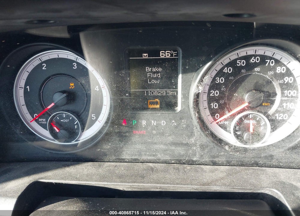 2013 RAM 2500 VIN: 3C6UR5CL2DG550173